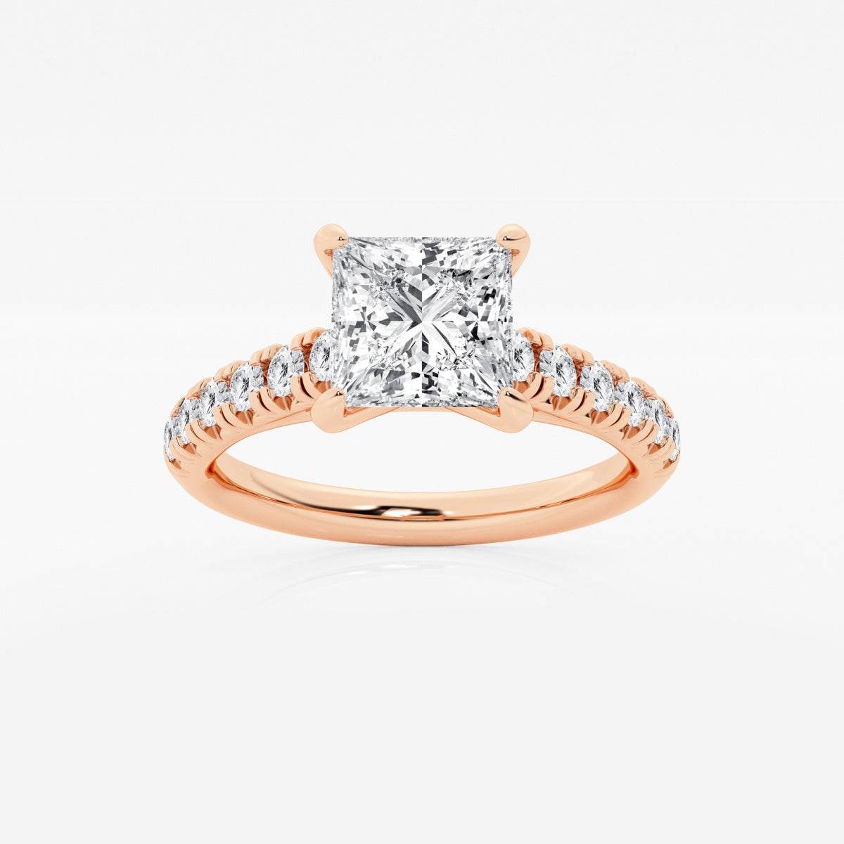 Estelle - French Pave Elegance Engagement Ring