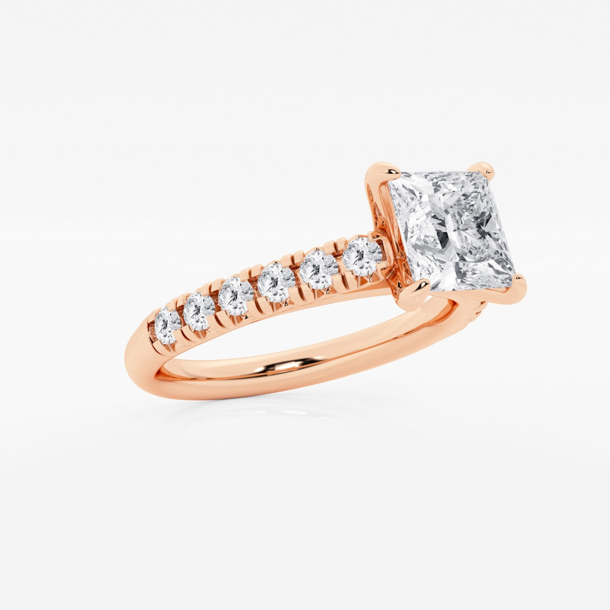 Estelle - French Pave Elegance Engagement Ring