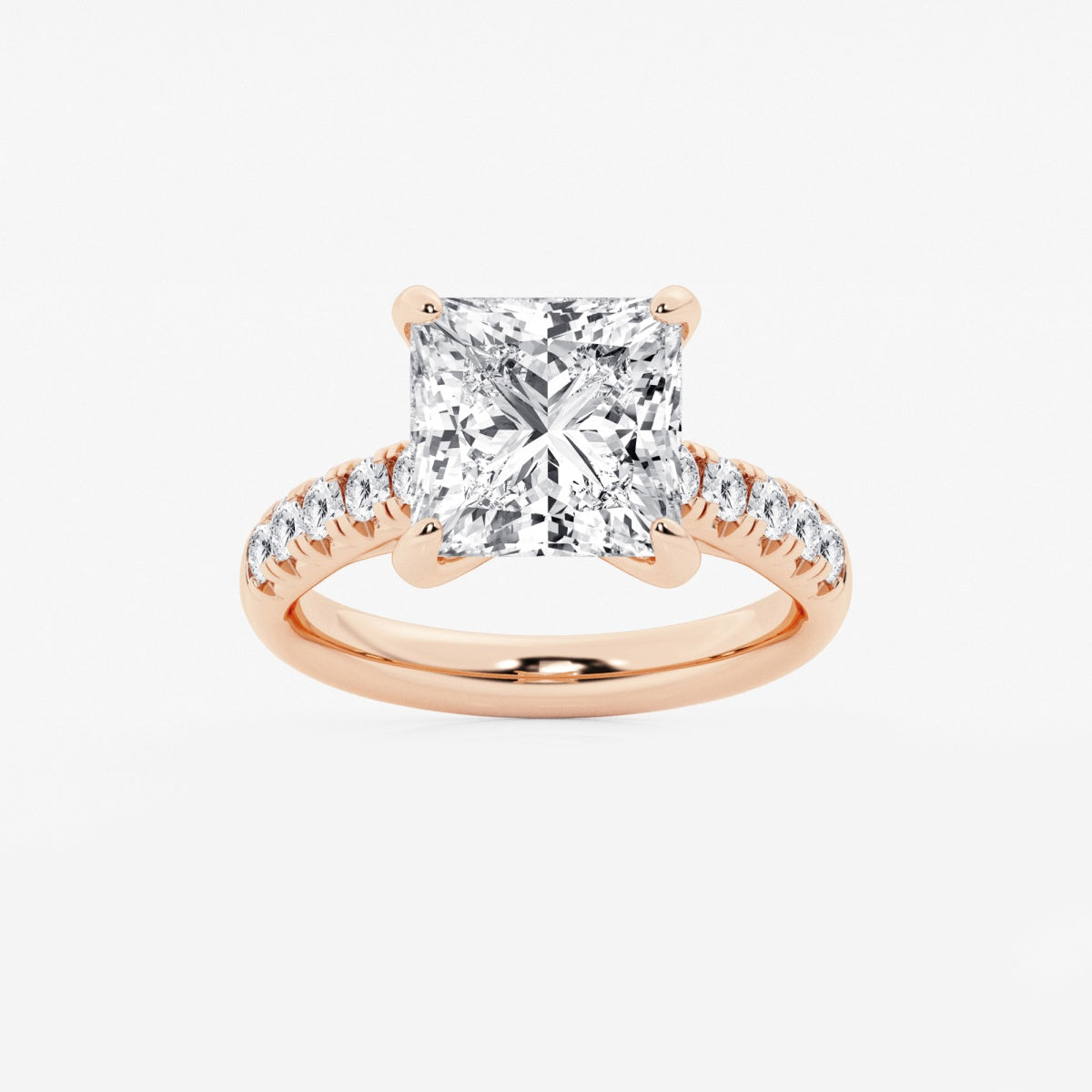 Estelle - French Pave Elegance Engagement Ring