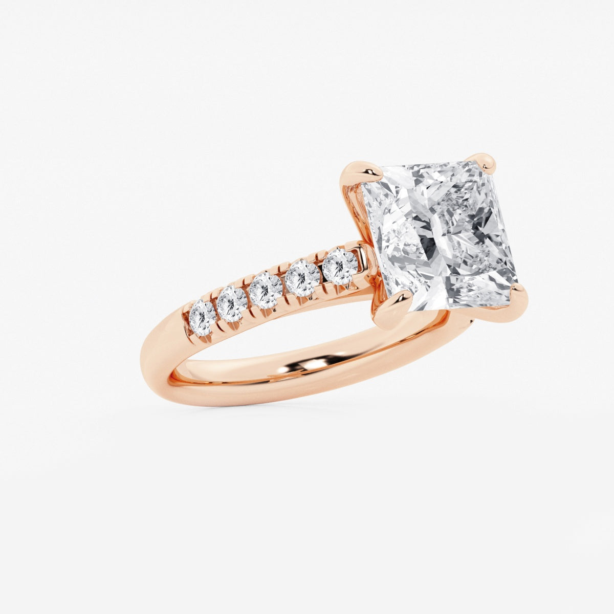 Estelle - French Pave Elegance Engagement Ring