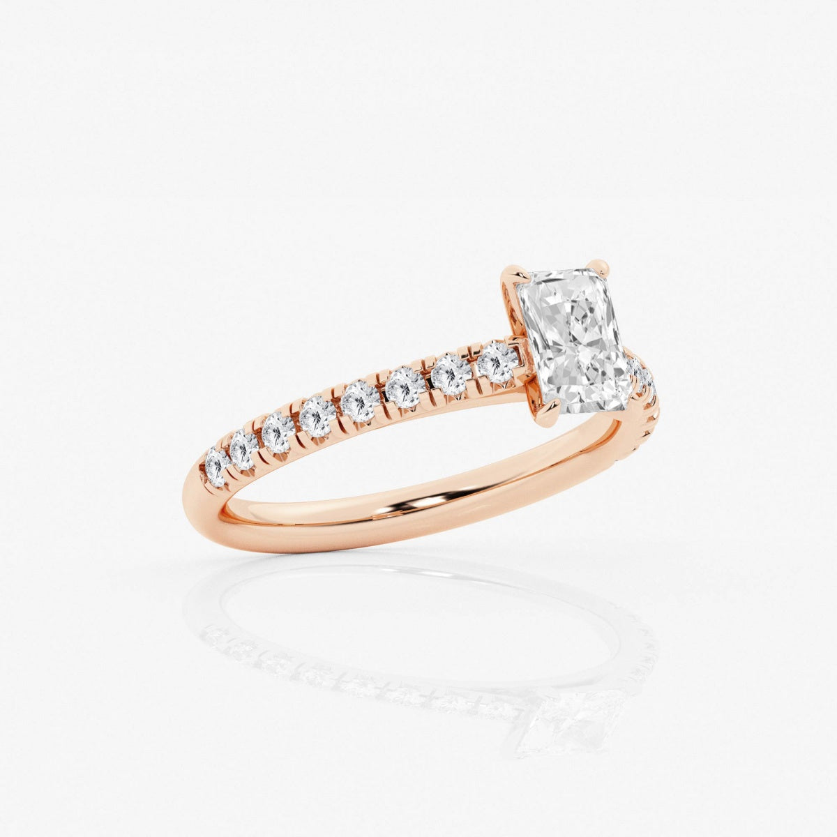 Estelle - French Pave Elegance Engagement Ring