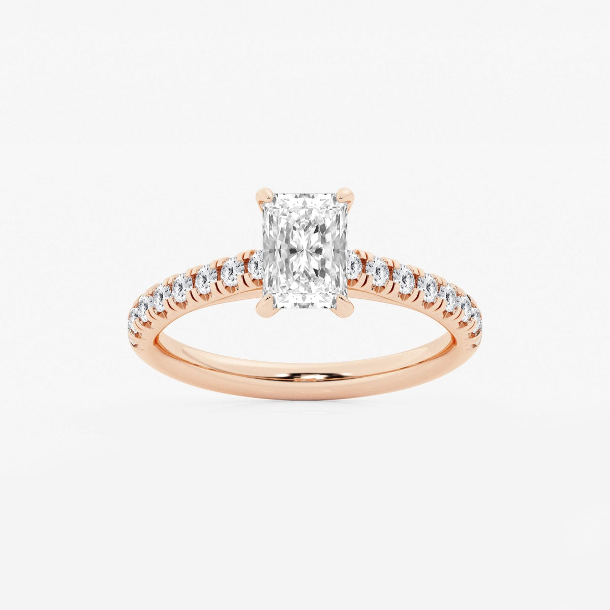 Estelle - French Pave Elegance Engagement Ring