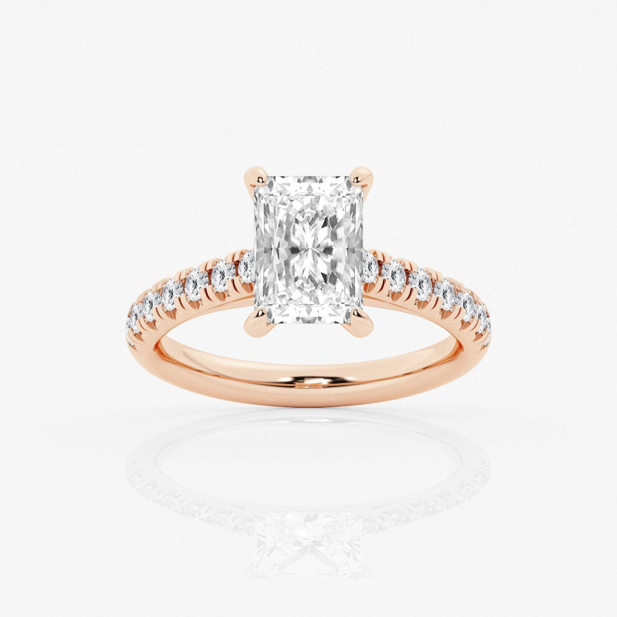 Estelle - French Pave Elegance Engagement Ring