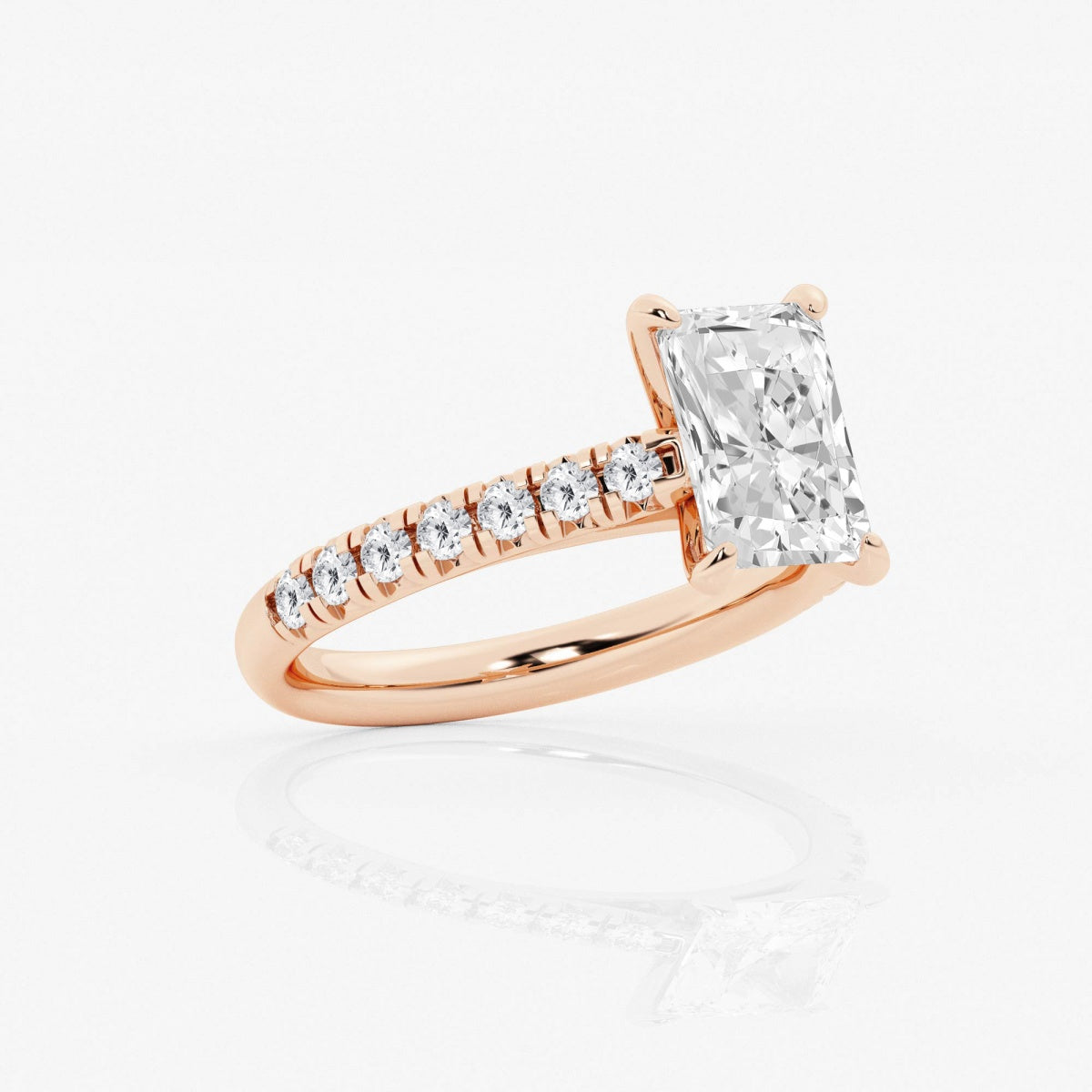 Estelle - French Pave Elegance Engagement Ring