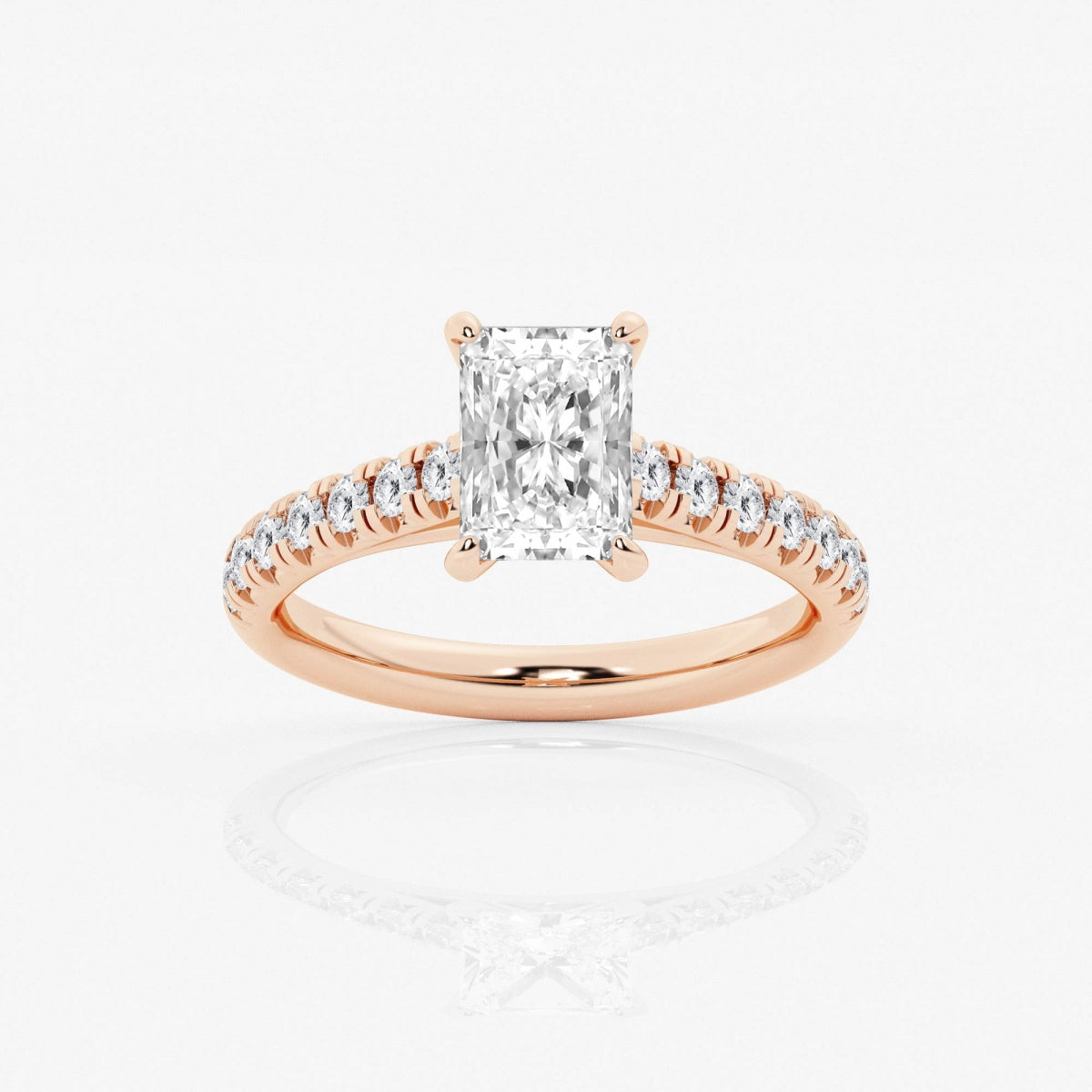 Estelle - French Pave Elegance Engagement Ring