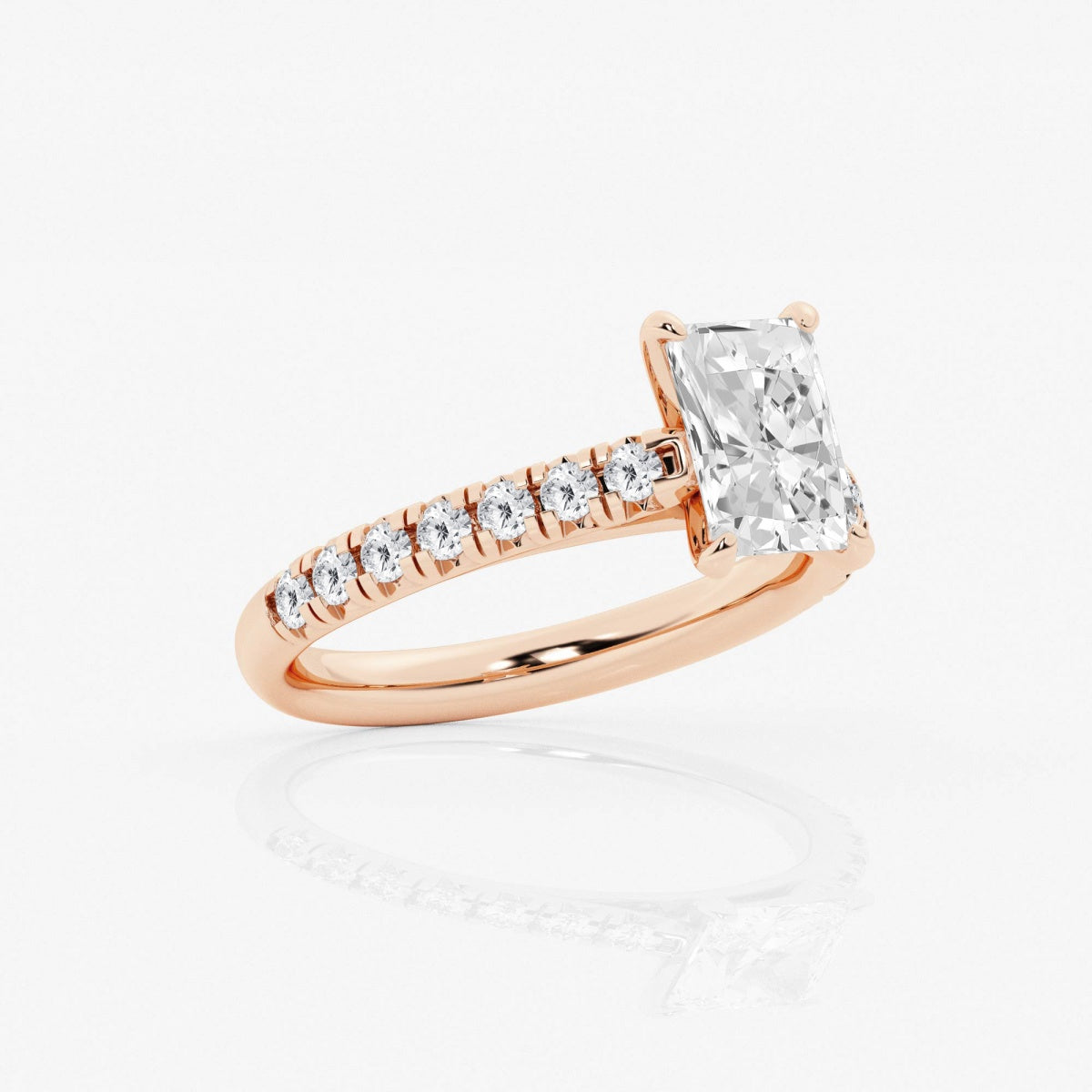 Estelle - French Pave Elegance Engagement Ring