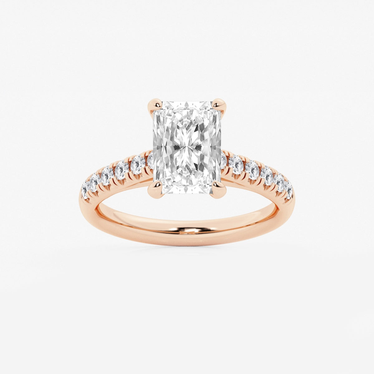 Estelle - French Pave Elegance Engagement Ring