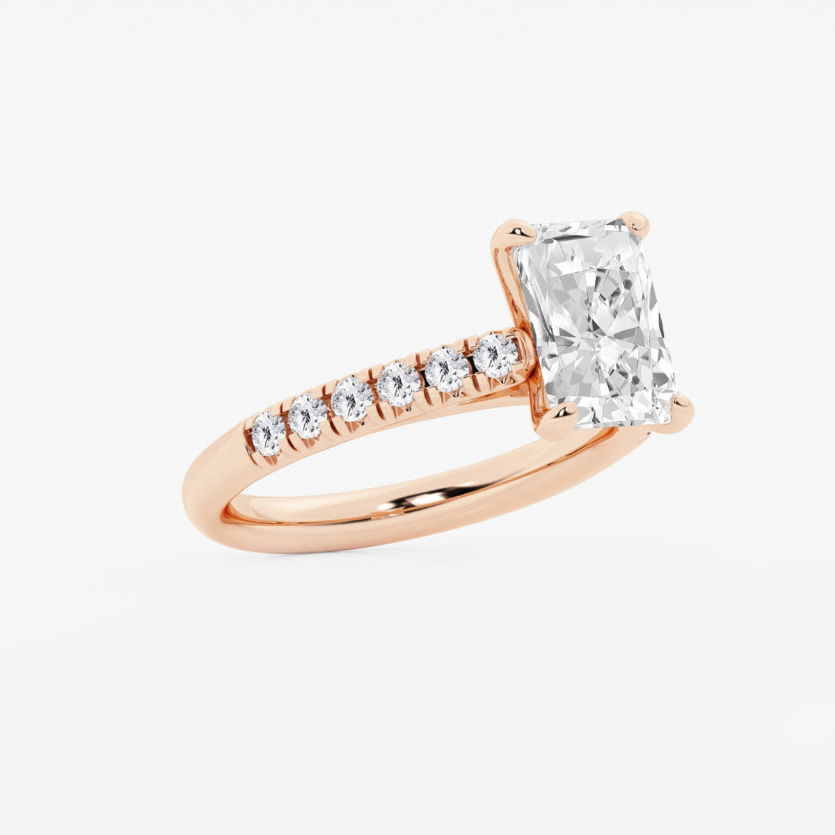 Estelle - French Pave Elegance Engagement Ring