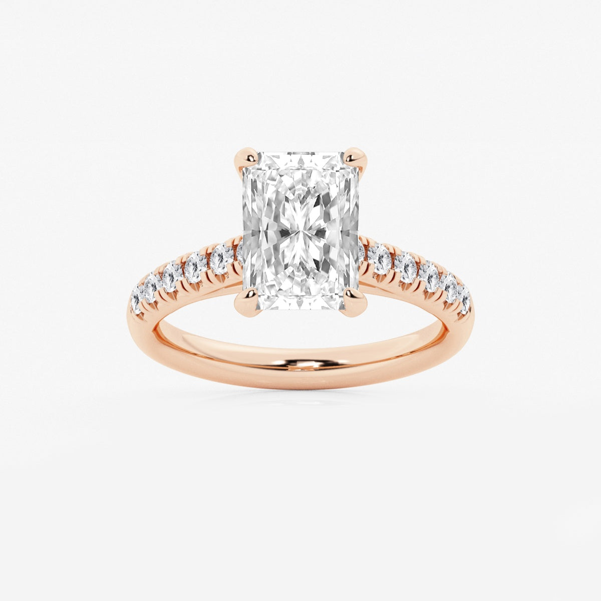 Estelle - French Pave Elegance Engagement Ring