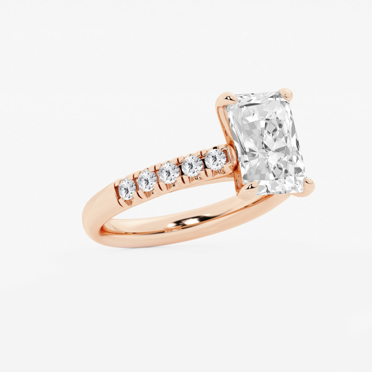 Estelle - French Pave Elegance Engagement Ring