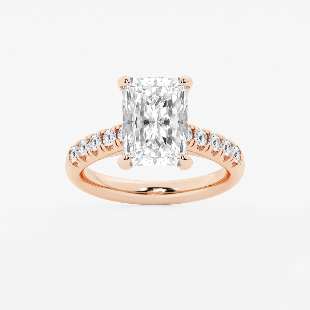 Estelle - French Pave Elegance Engagement Ring