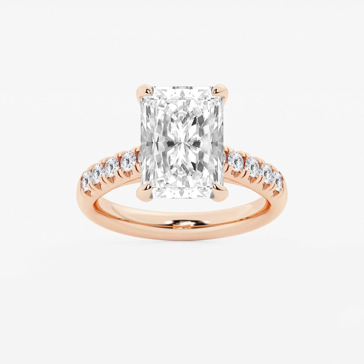 Estelle - French Pave Elegance Engagement Ring