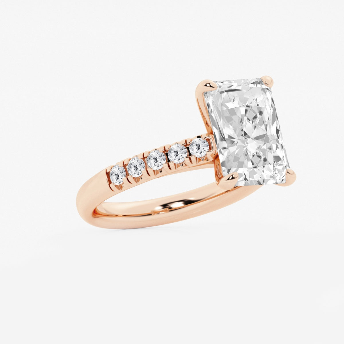 Estelle - French Pave Elegance Engagement Ring