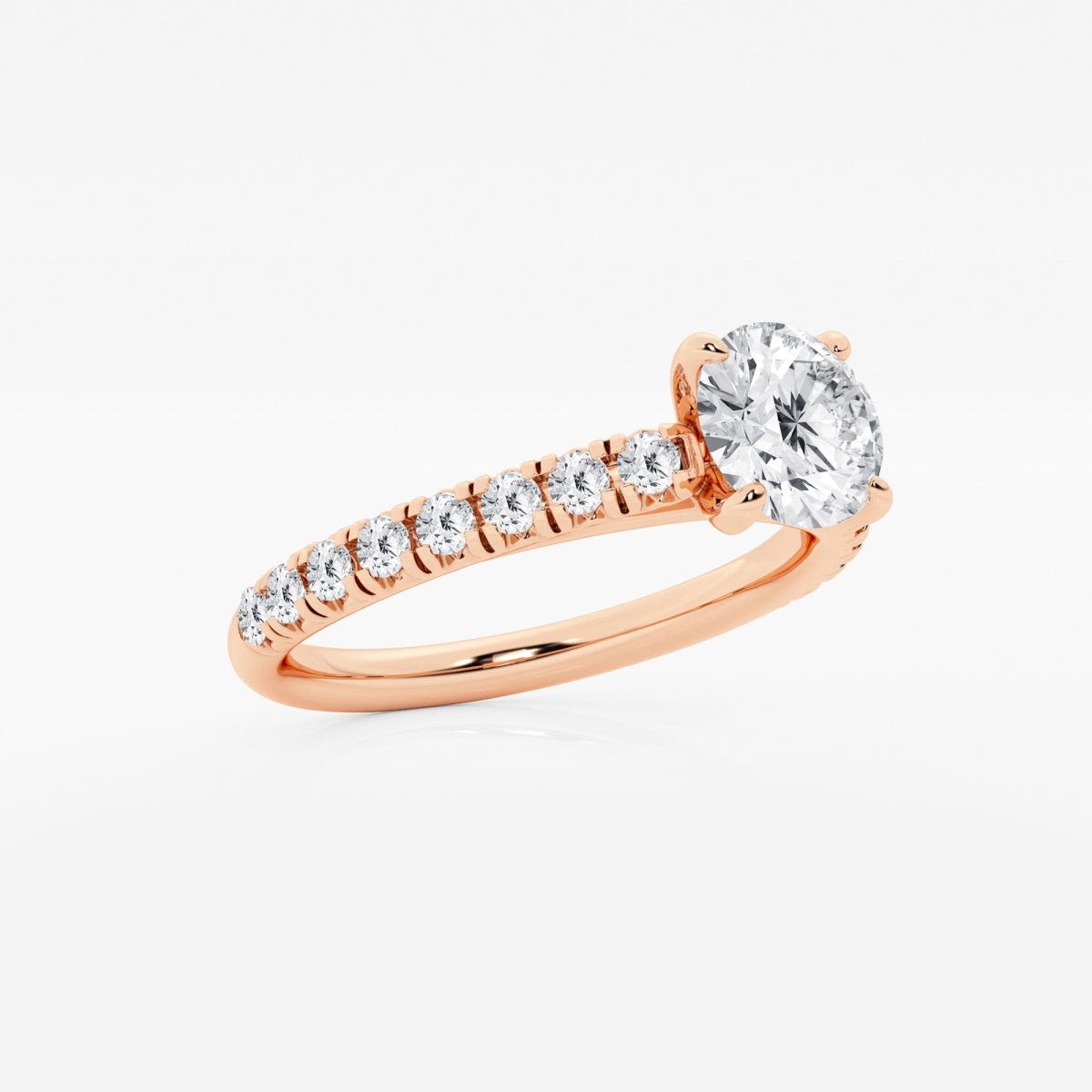 Estelle - French Pave Elegance Engagement Ring