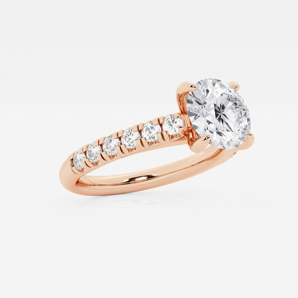 Estelle - French Pave Elegance Engagement Ring