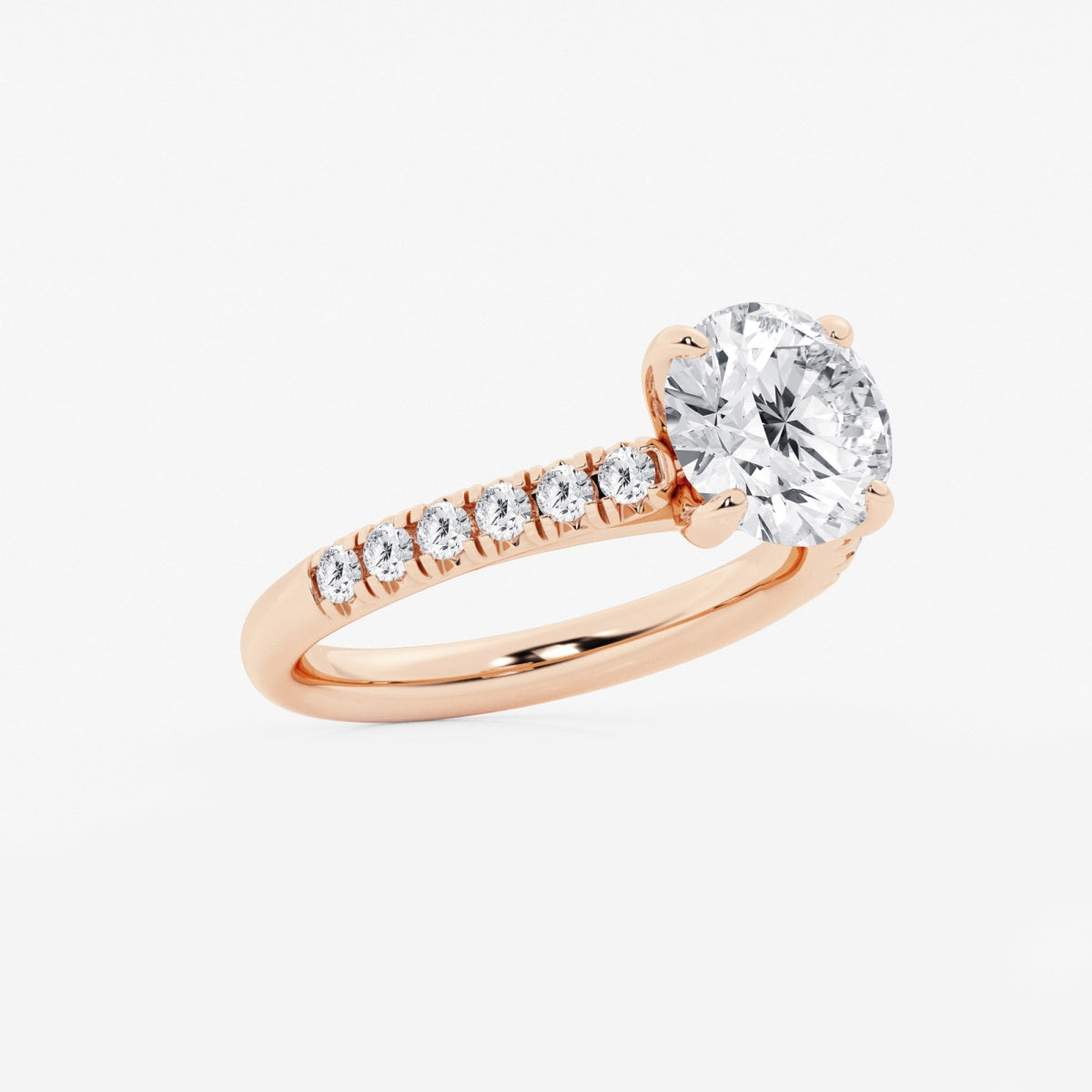 Estelle - French Pave Elegance Engagement Ring