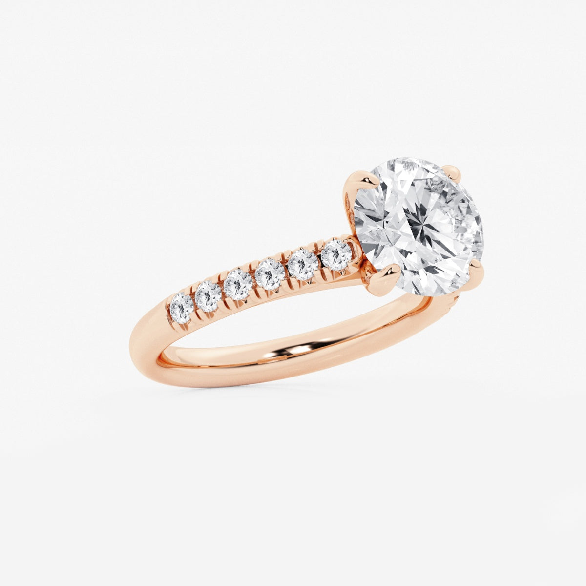 Estelle - French Pave Elegance Engagement Ring