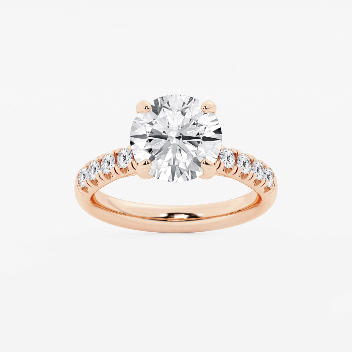 Estelle - French Pave Elegance Engagement Ring