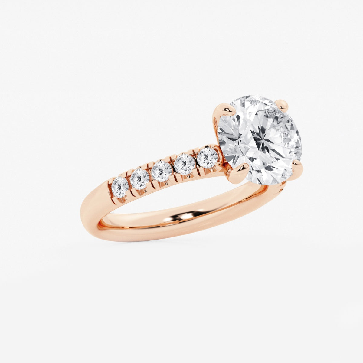 Estelle - French Pave Elegance Engagement Ring