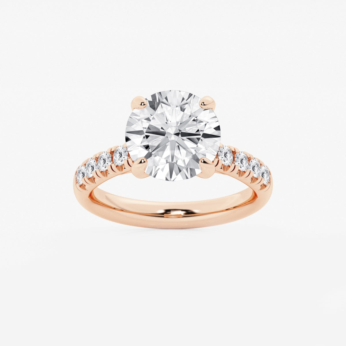 Estelle - French Pave Elegance Engagement Ring