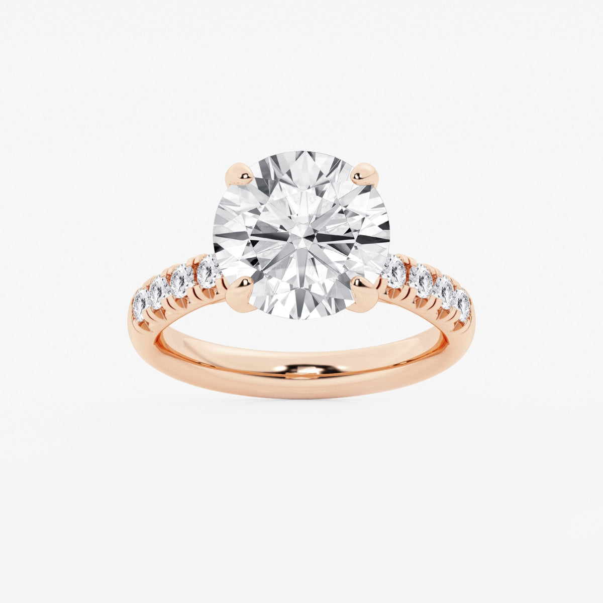 Estelle - French Pave Elegance Engagement Ring