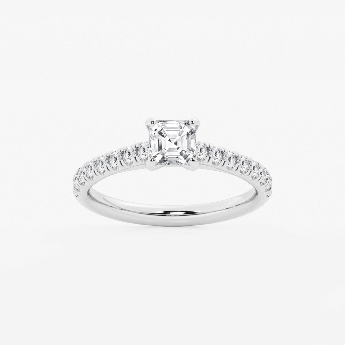 Estelle - French Pave Elegance Engagement Ring