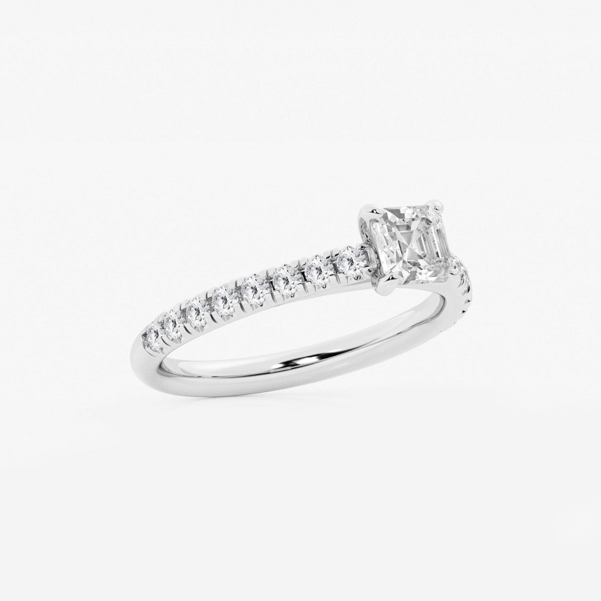 Estelle - French Pave Elegance Engagement Ring