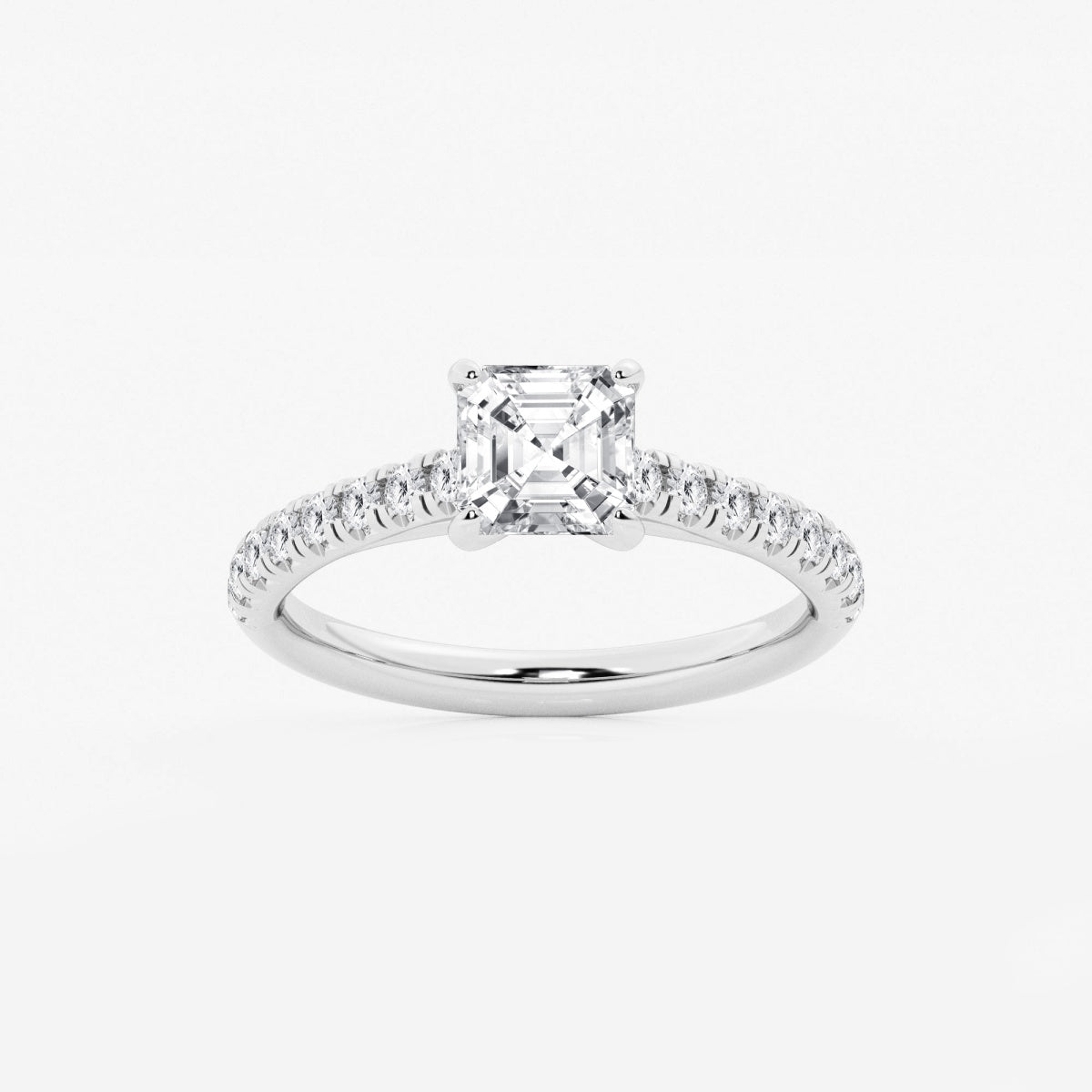 Estelle - French Pave Elegance Engagement Ring