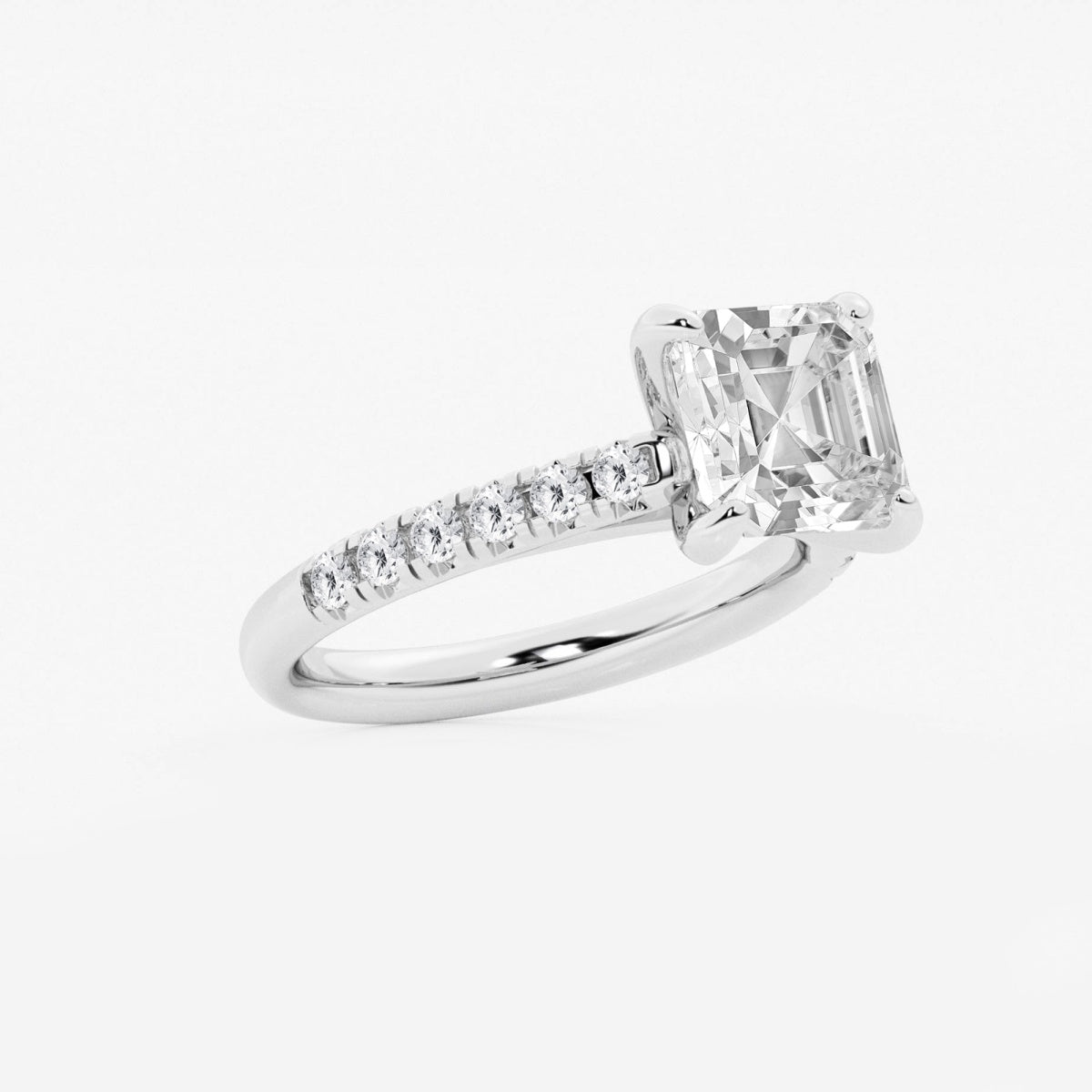 Estelle - French Pave Elegance Engagement Ring