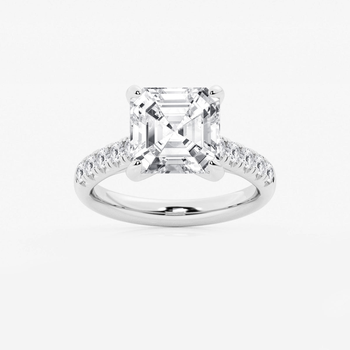 Estelle - French Pave Elegance Engagement Ring