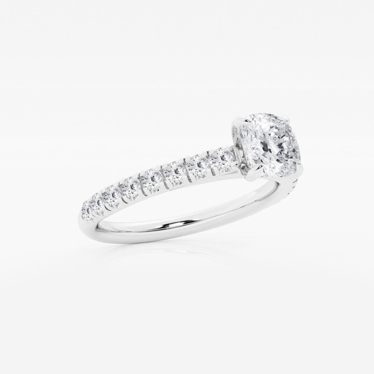 Estelle - French Pave Elegance Engagement Ring