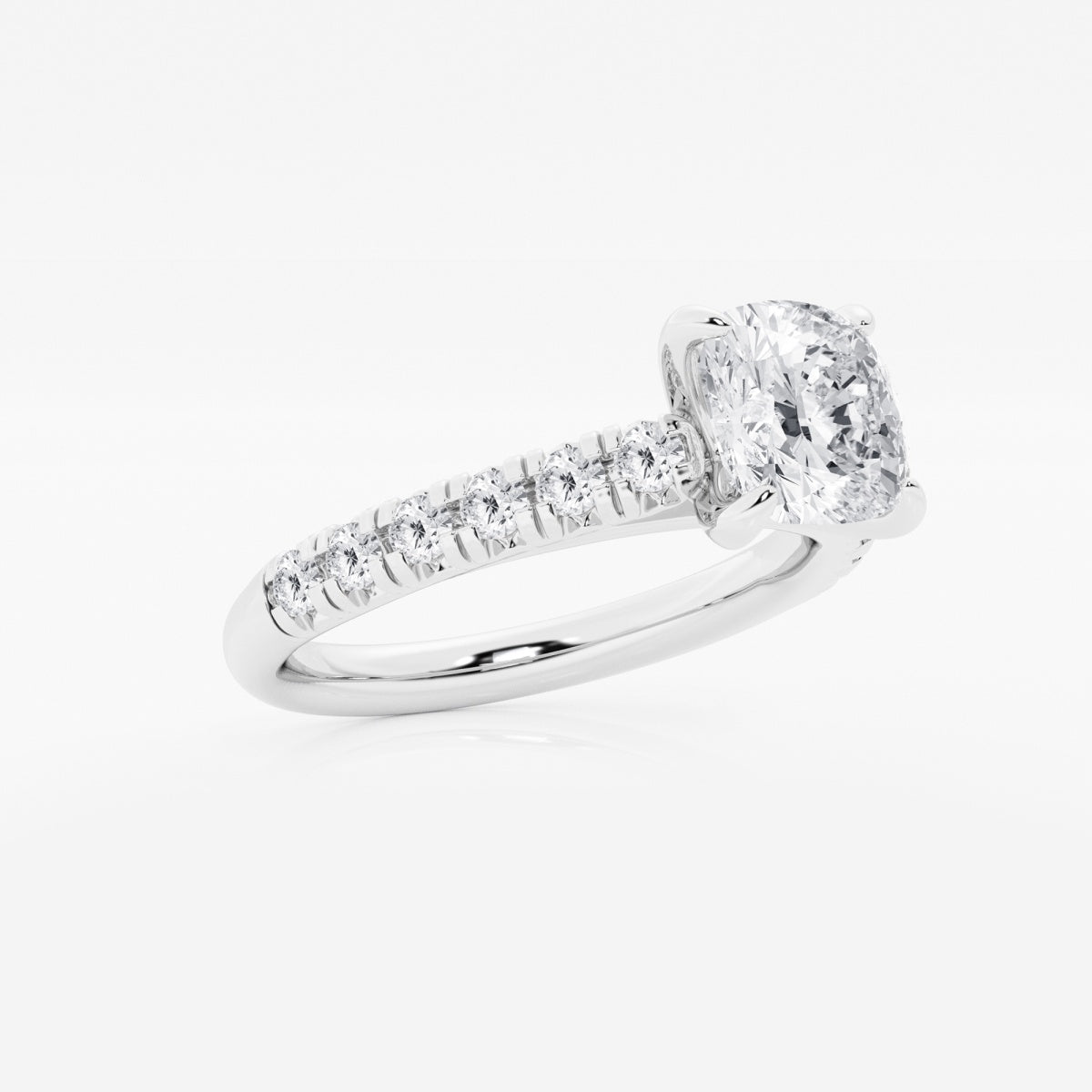 Estelle - French Pave Elegance Engagement Ring