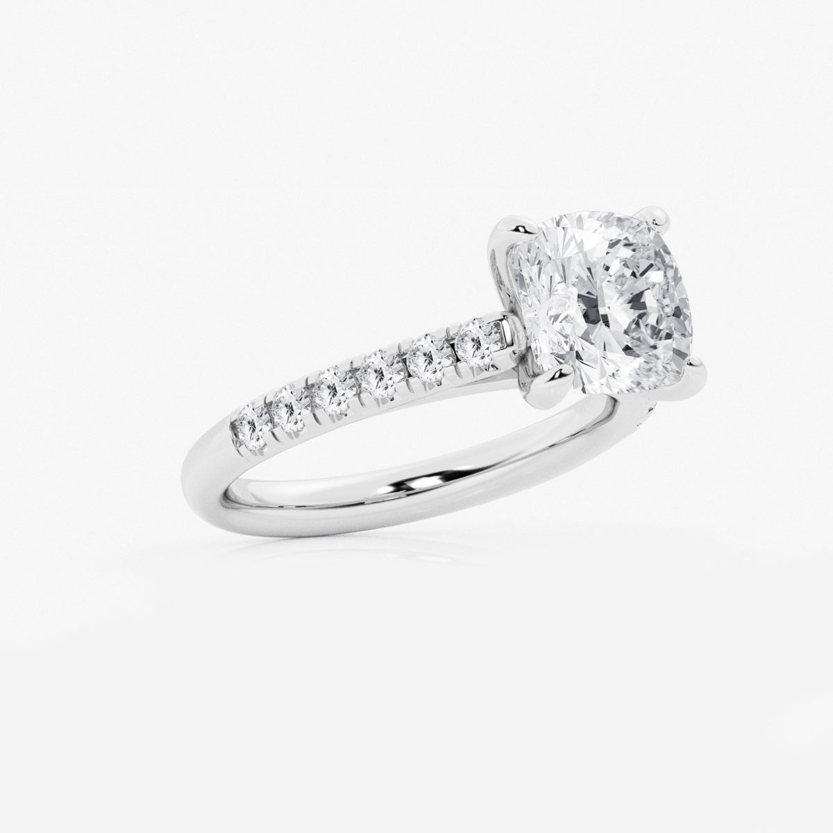 Estelle - French Pave Elegance Engagement Ring