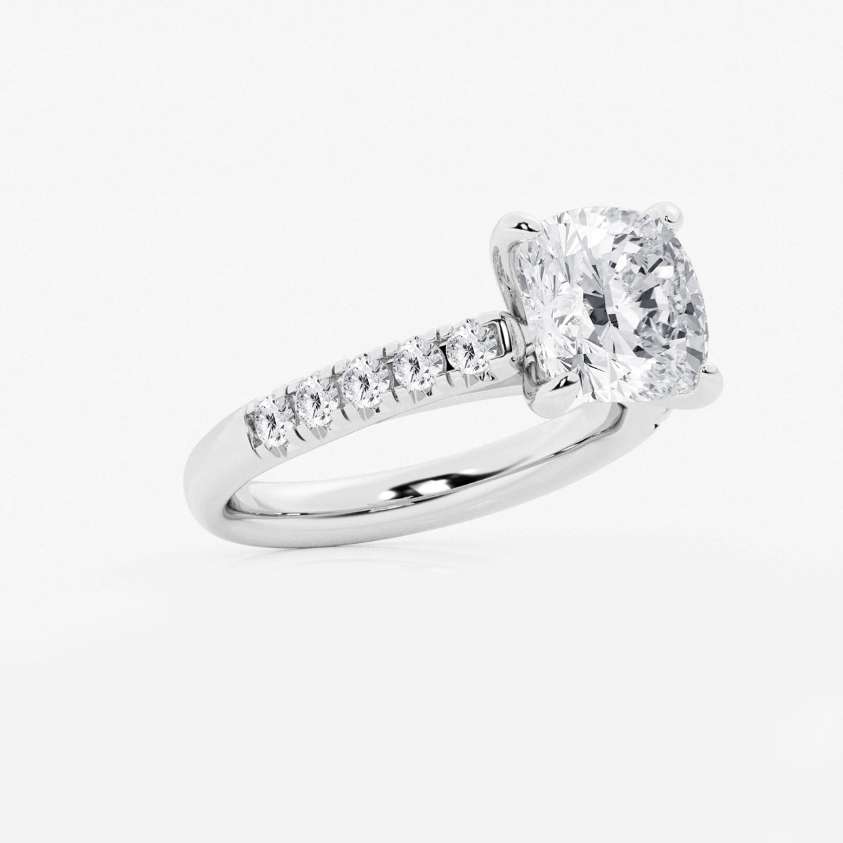 Estelle - French Pave Elegance Engagement Ring