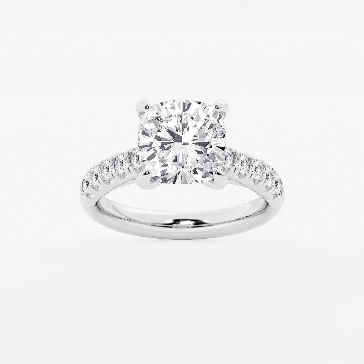 Estelle - French Pave Elegance Engagement Ring