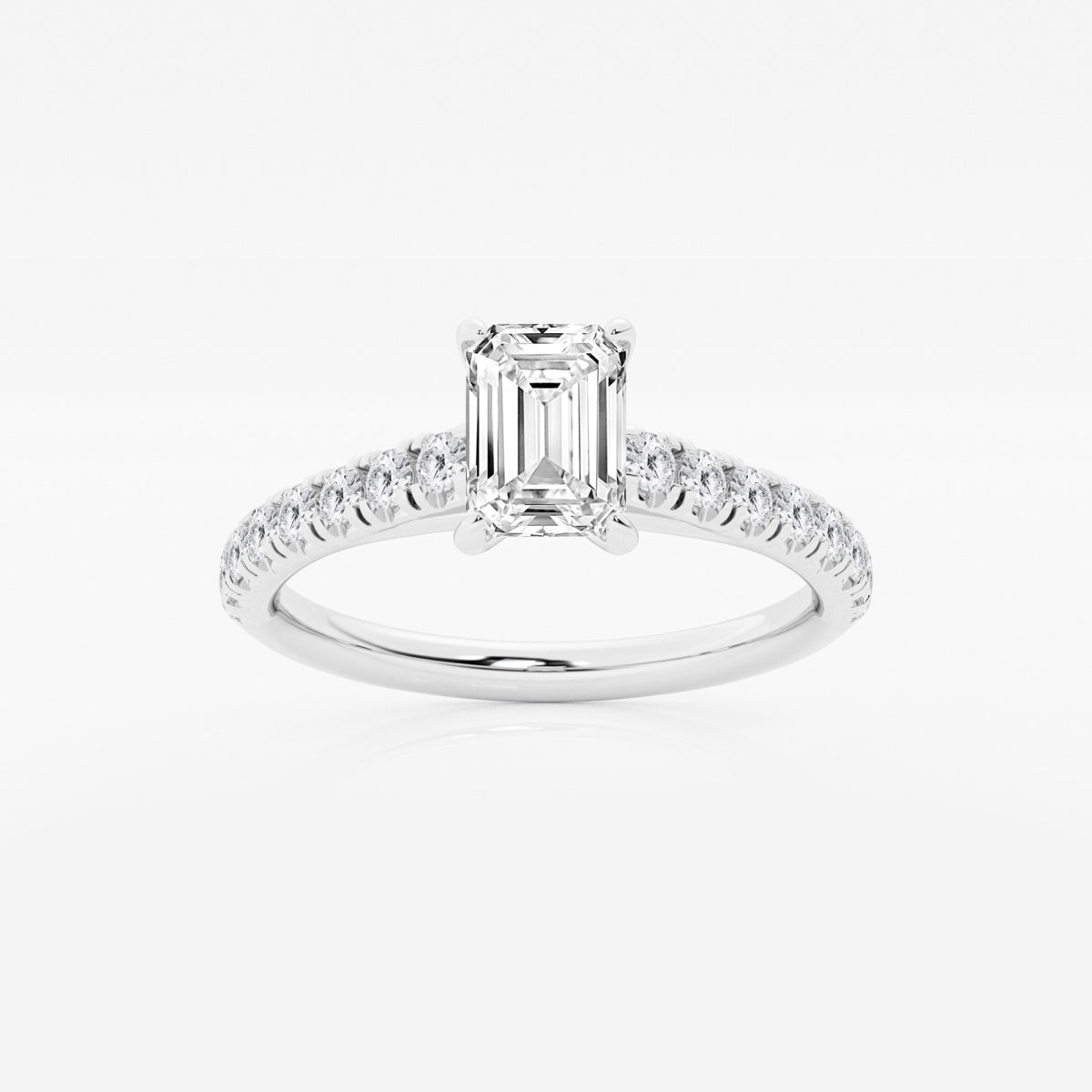 Estelle - French Pave Elegance Engagement Ring