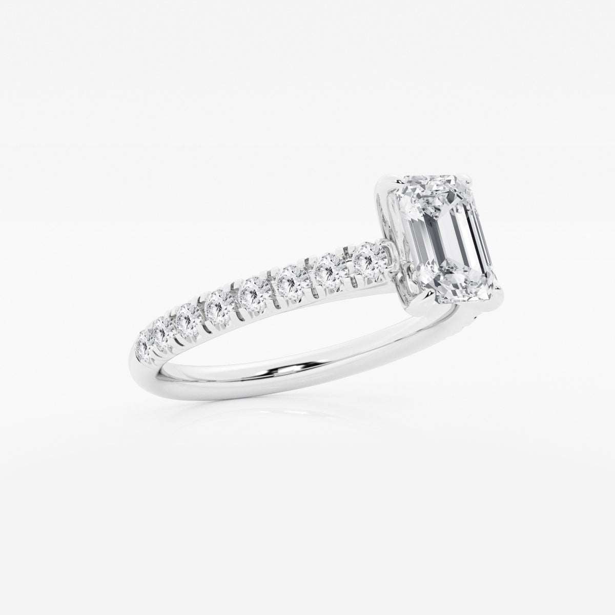 Estelle - French Pave Elegance Engagement Ring