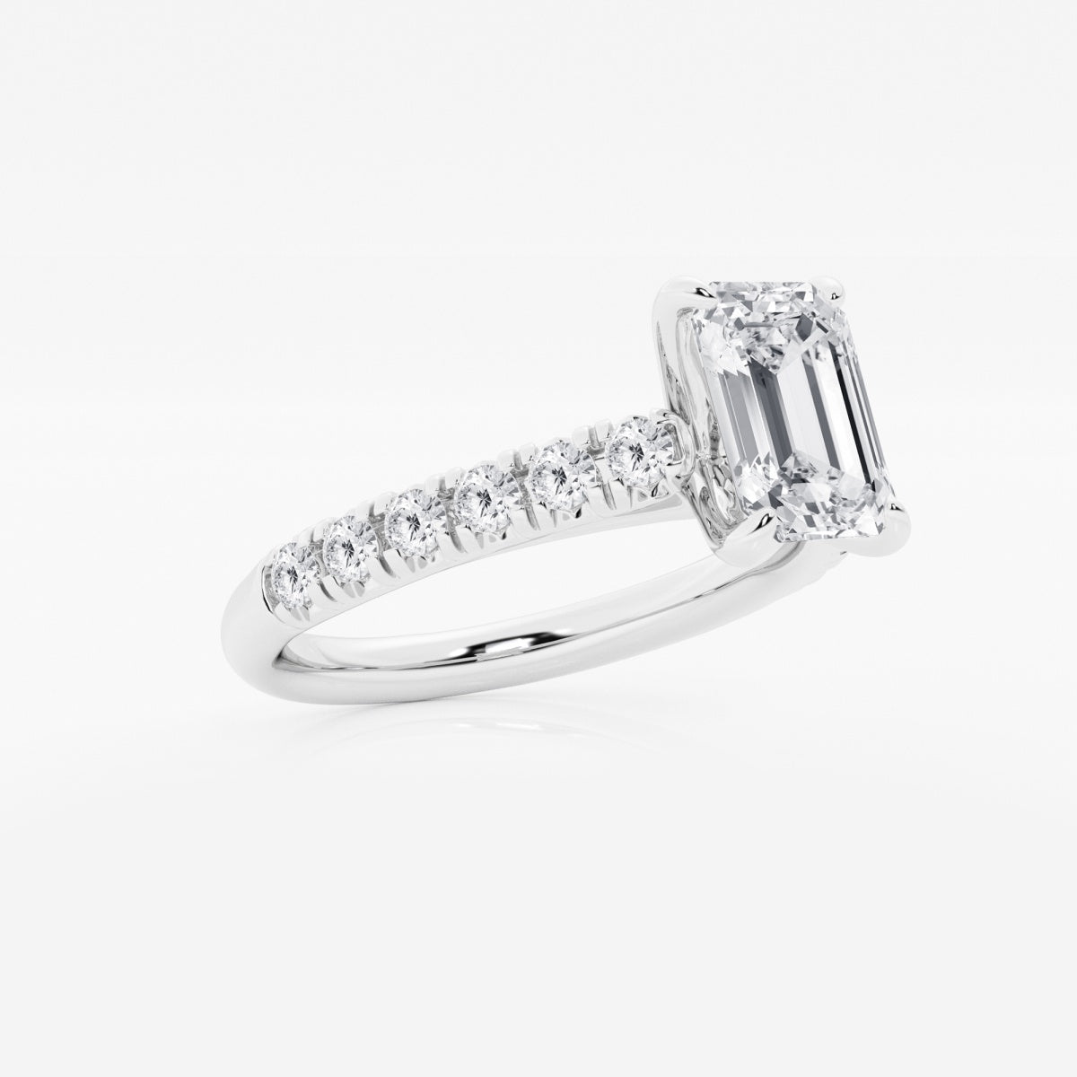 Estelle - French Pave Elegance Engagement Ring