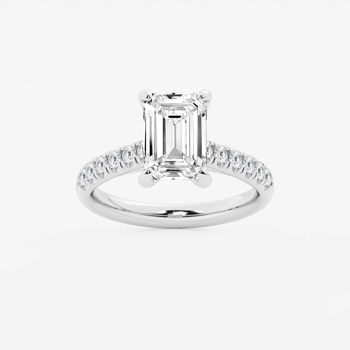 Estelle - French Pave Elegance Engagement Ring