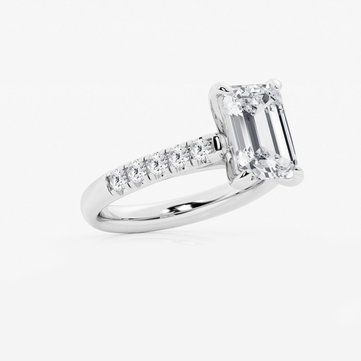 Estelle - French Pave Elegance Engagement Ring