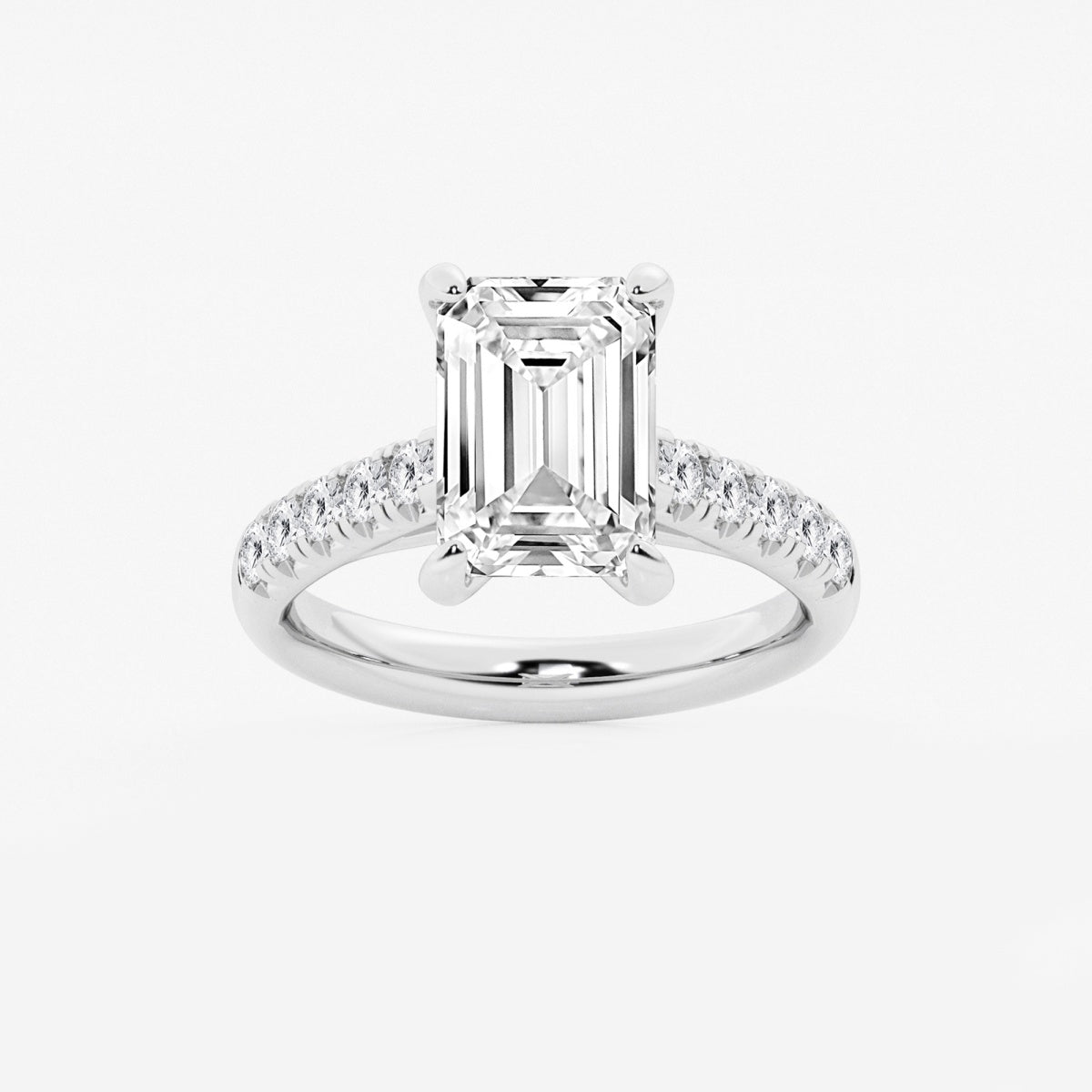 Estelle - French Pave Elegance Engagement Ring