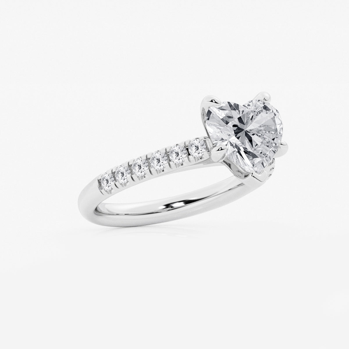 Estelle - French Pave Elegance Engagement Ring