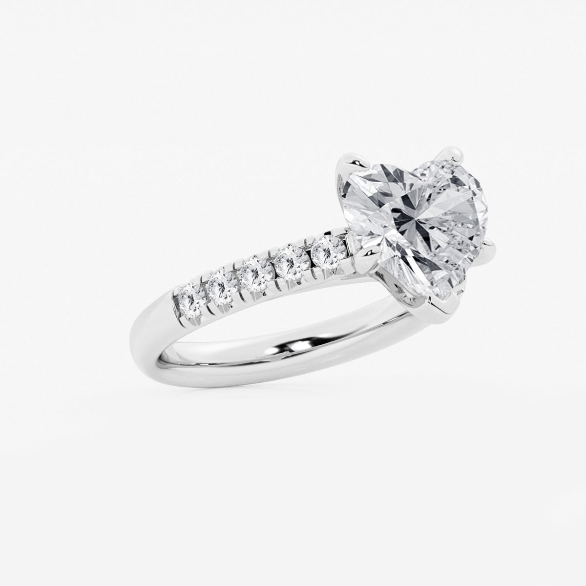 Estelle - French Pave Elegance Engagement Ring