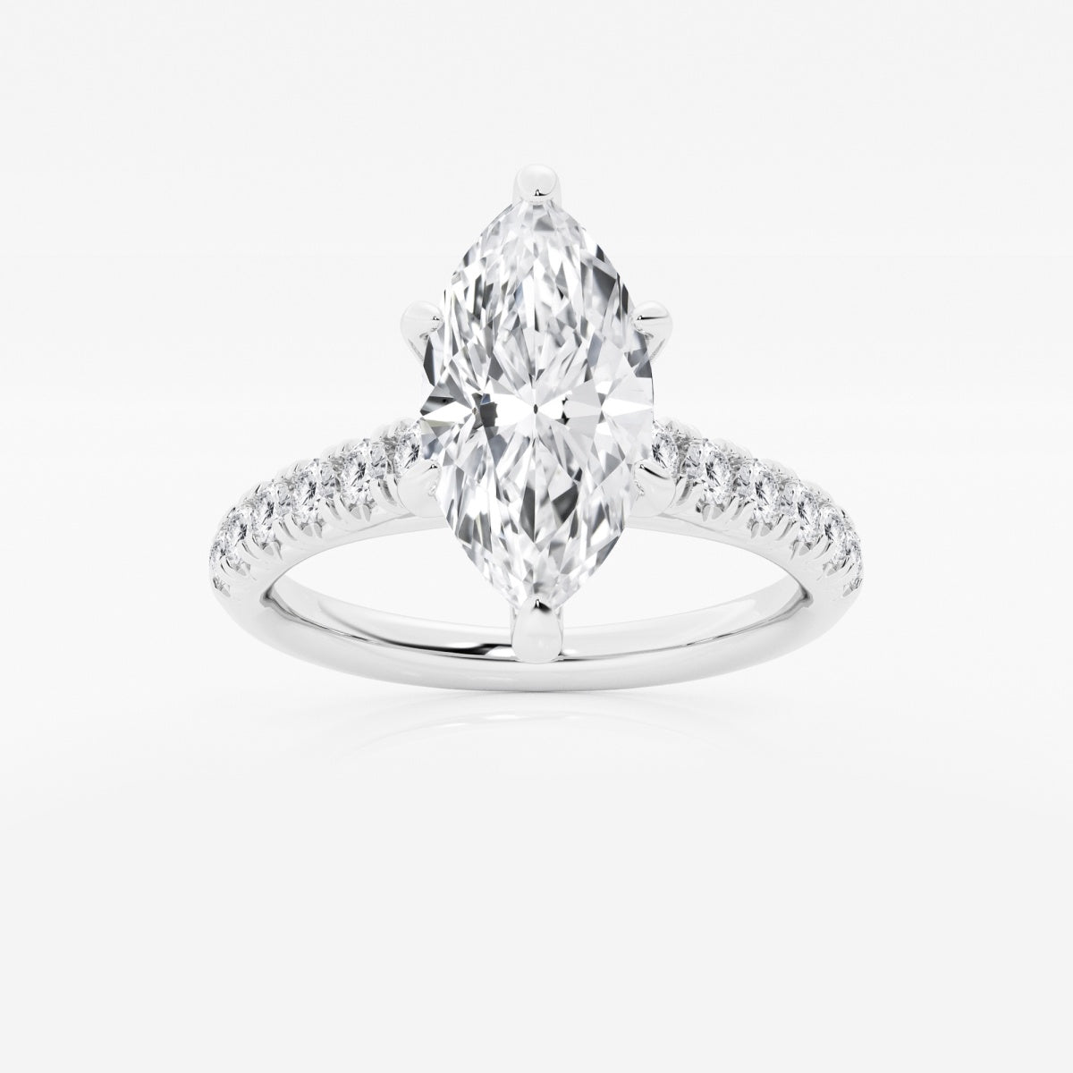 Estelle - French Pave Elegance Engagement Ring