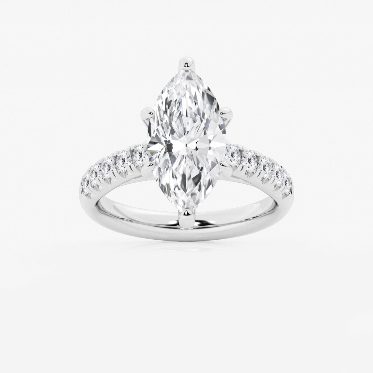 Estelle - French Pave Elegance Engagement Ring