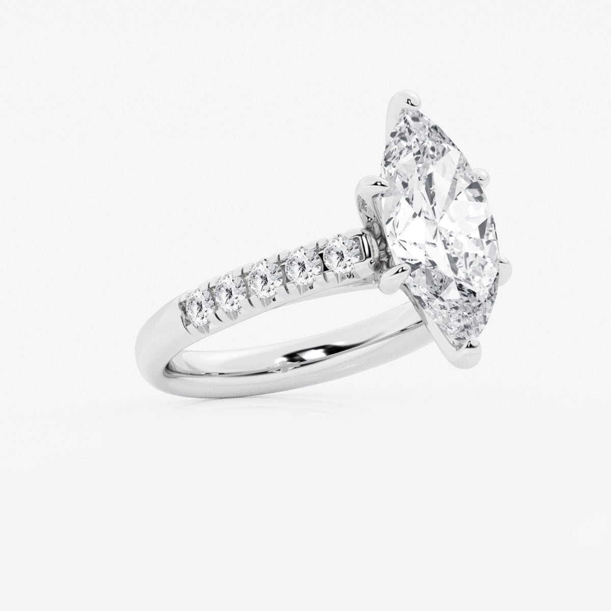 Estelle - French Pave Elegance Engagement Ring