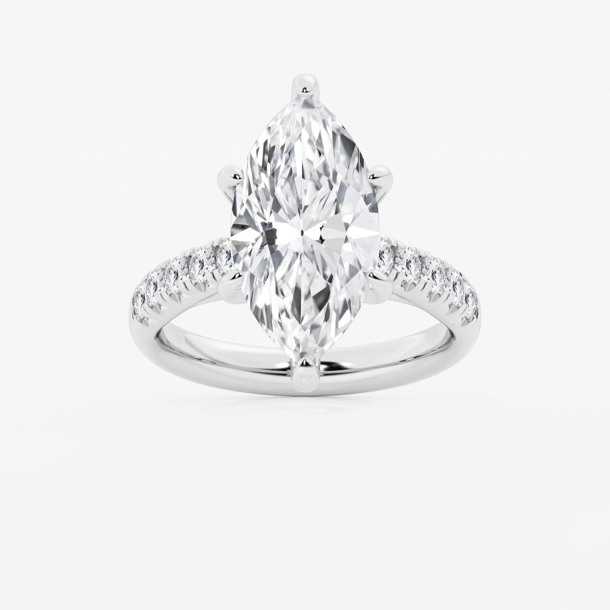 Estelle - French Pave Elegance Engagement Ring