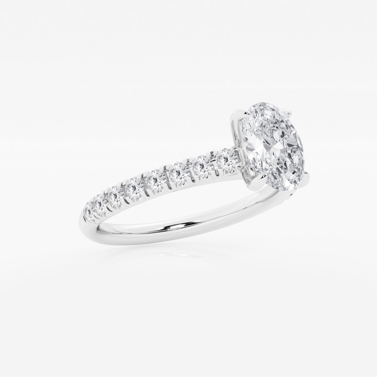 Estelle - French Pave Elegance Engagement Ring