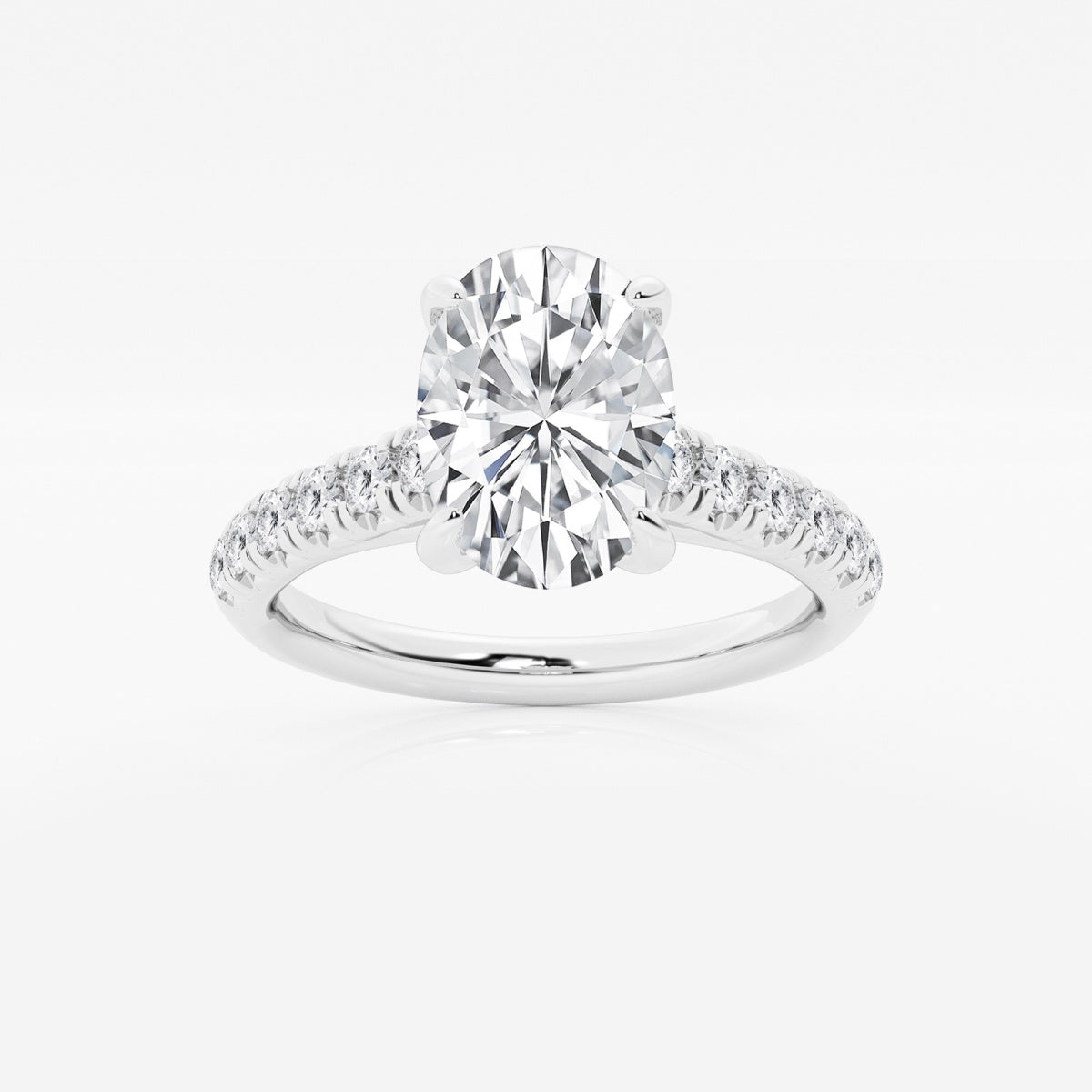 Estelle - French Pave Elegance Engagement Ring