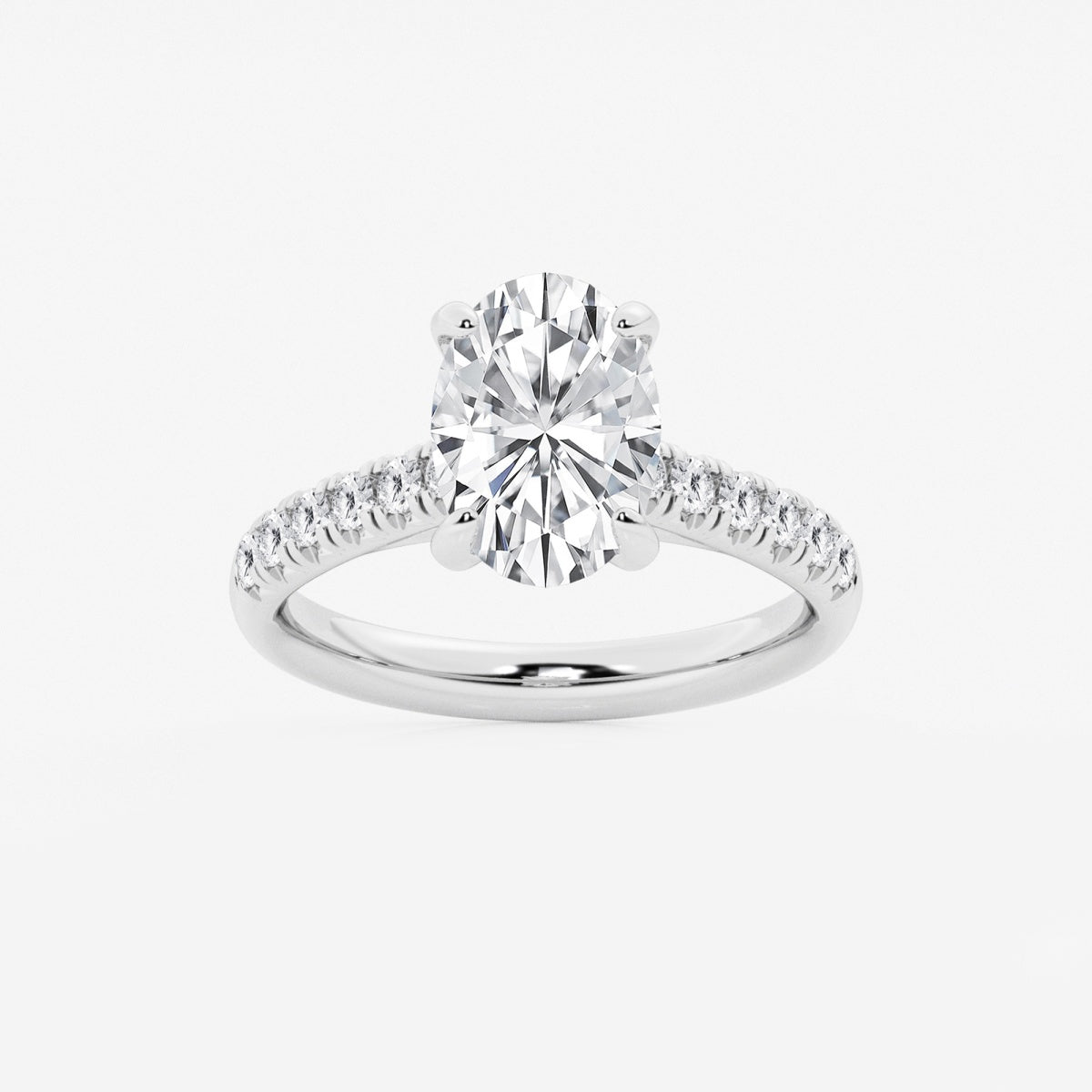 Estelle - French Pave Elegance Engagement Ring